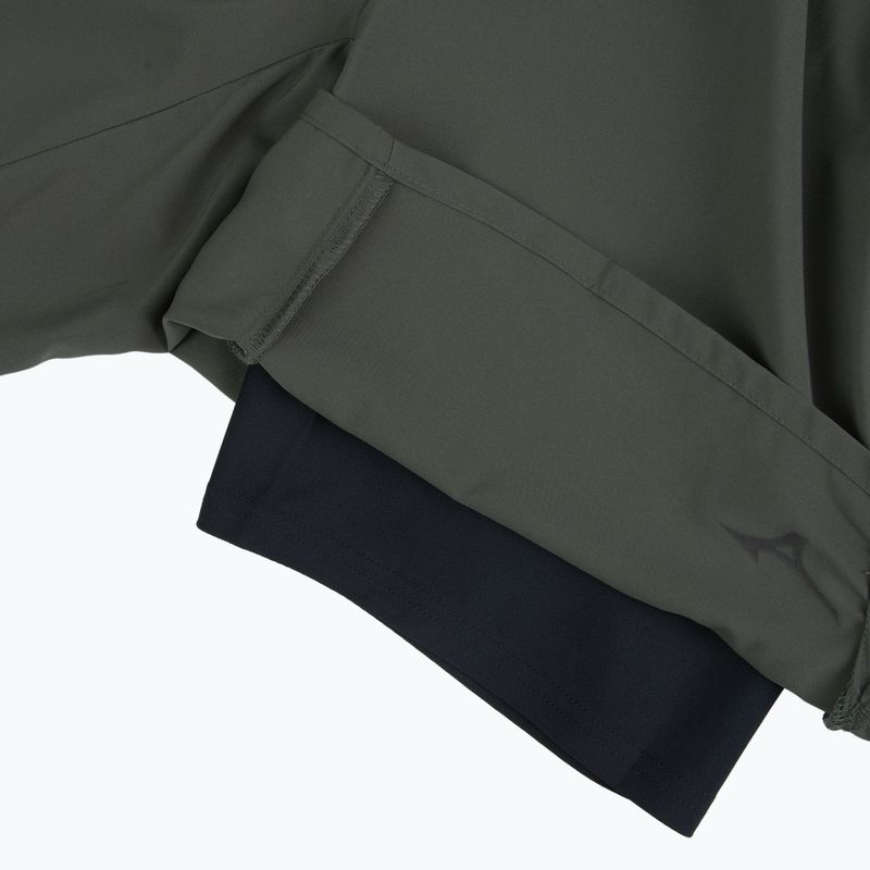 Pánské běžecké šortky Mizuno Multi Pocket 2In1 forest night 5
