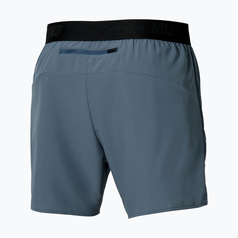 Pánské běžecké šortky Mizuno Core 5.5 dark slate 2