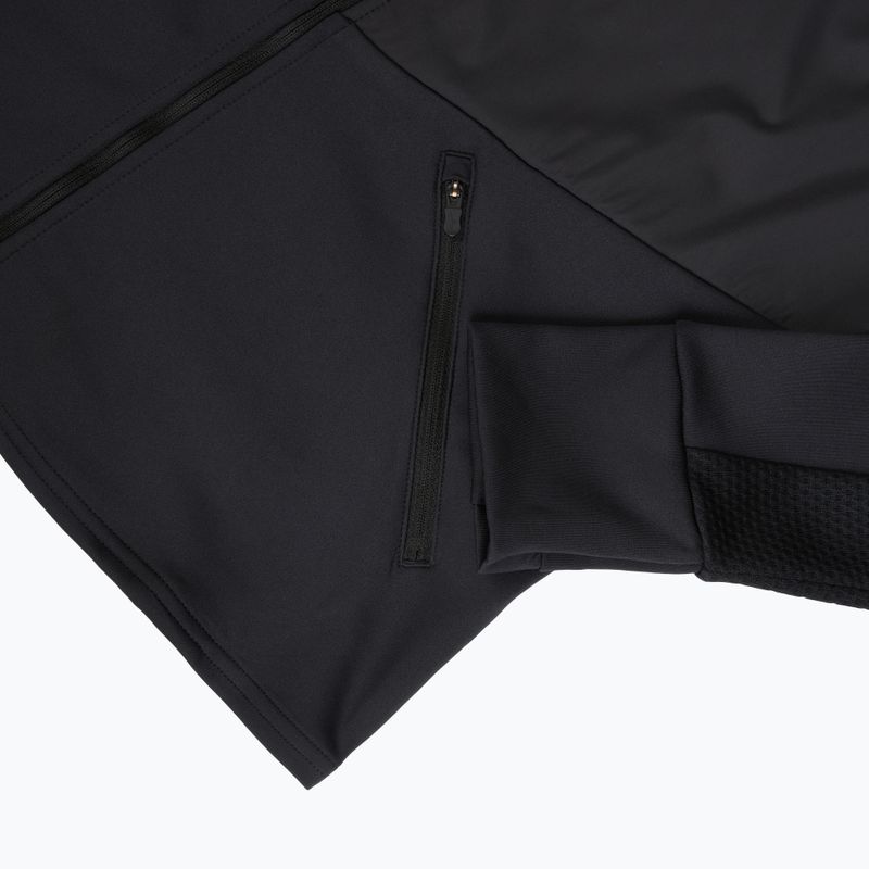 Pánská běžecká bunda Mizuno Active Warmalite Hybrid Full Zip Hooded Long Sleeve Top black 4