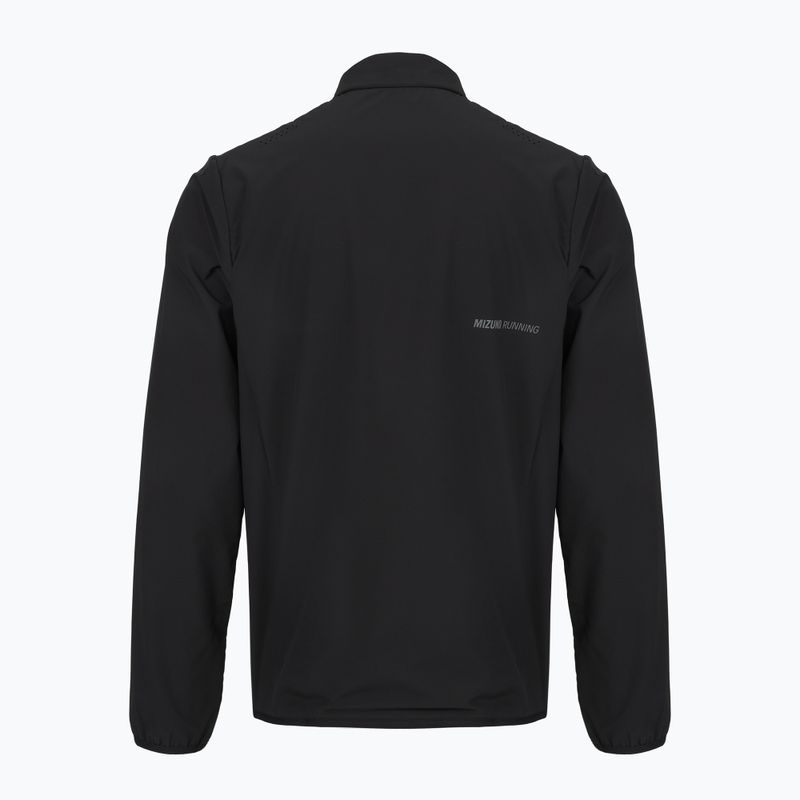 Pánská běžecká bunda Mizuno Tech Techfill Breath Thermo Jacket black 2