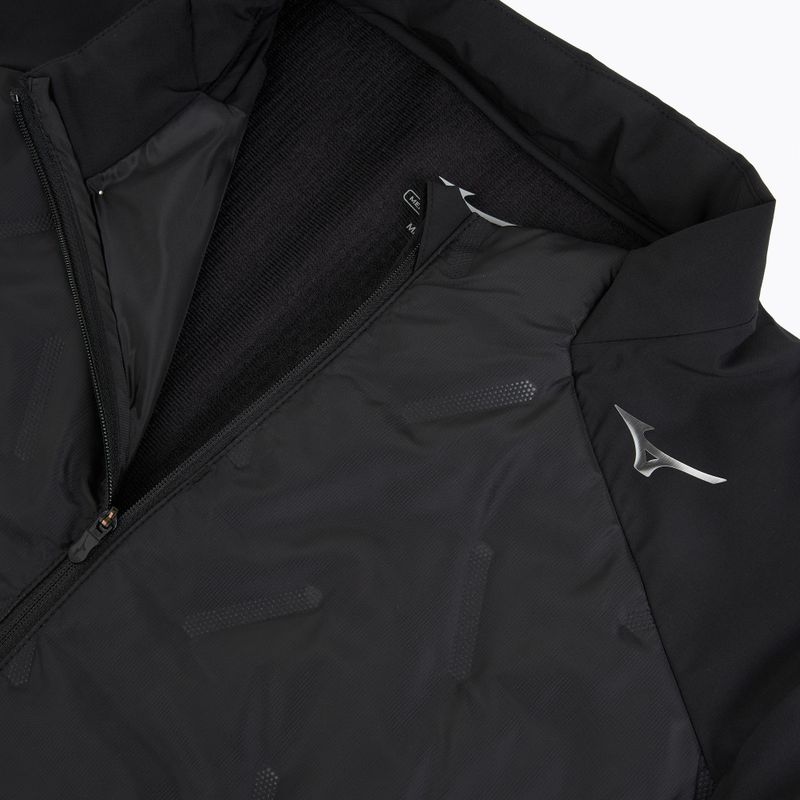 Pánská běžecká bunda Mizuno Tech Techfill Breath Thermo Jacket black 3