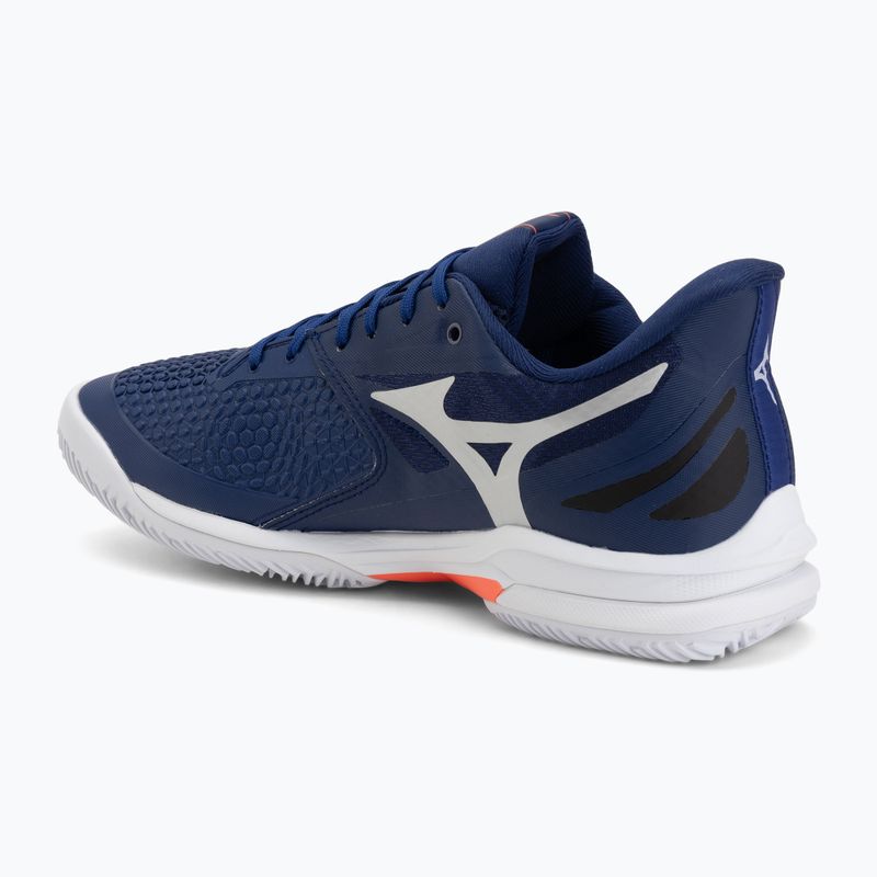 Pánské tenisové boty Mizuno Wave Exceed Tour 7 CC beacon blue/white/lava orange 3