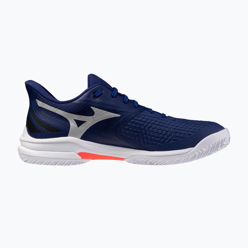 Pánské tenisové boty Mizuno Wave Exceed Tour 7 CC beacon blue/white/lava orange 9