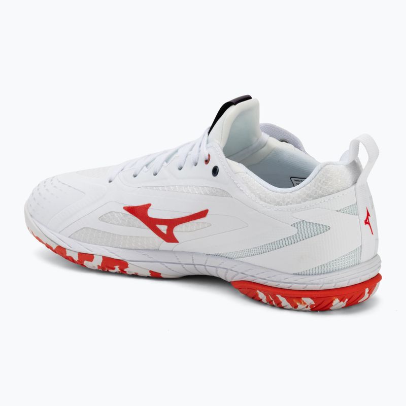 Pánské tenisové boty Mizuno Wave Drive Neo 4 white/insignia blue/orange 3