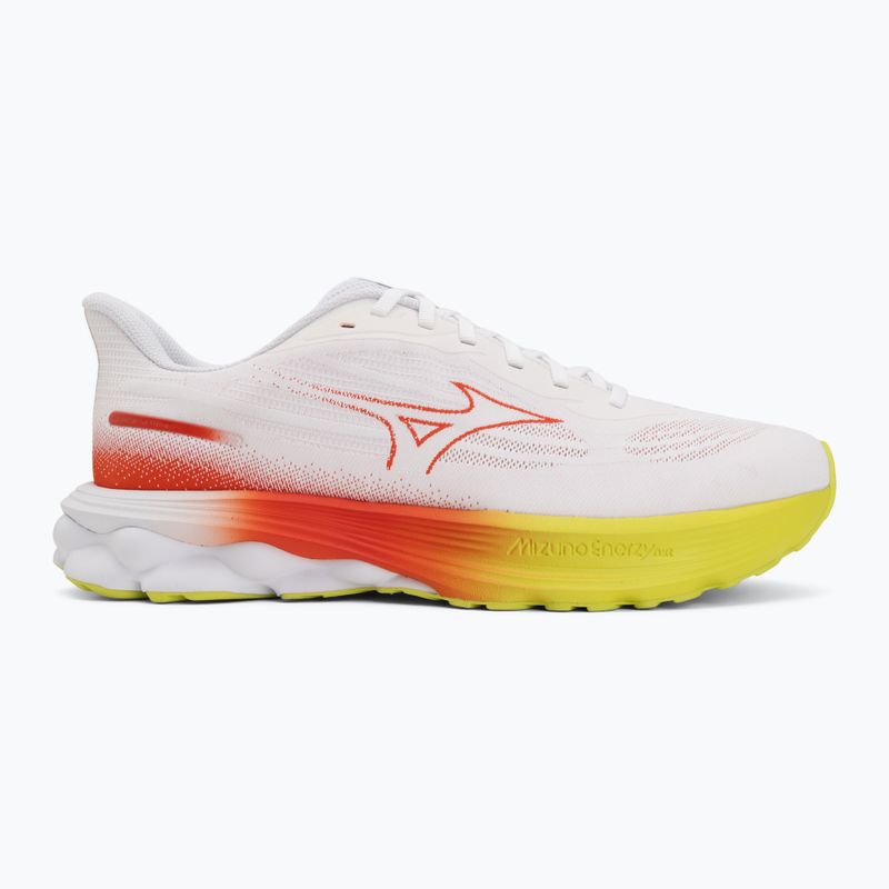 Pánské běžecké boty Mizuno Wave Skyrise 7 white/orange/evening primrose 2