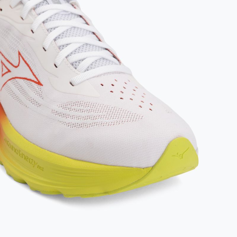 Pánské běžecké boty Mizuno Wave Skyrise 7 white/orange/evening primrose 7
