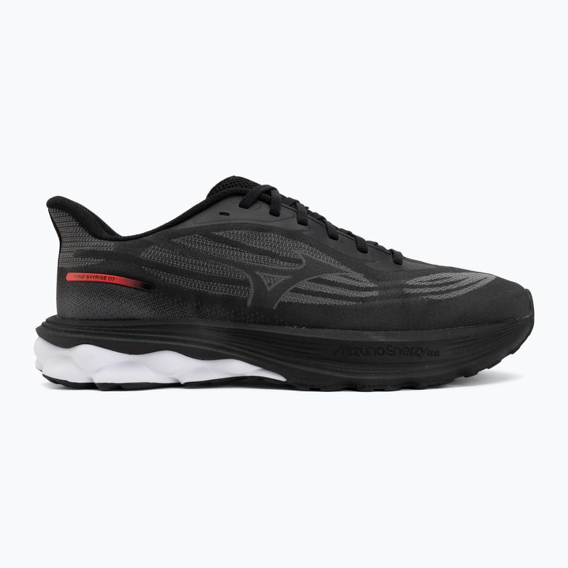 Pánské běžecké boty Mizuno Wave Skyrise 7 black/iron gate/tomato puree 2