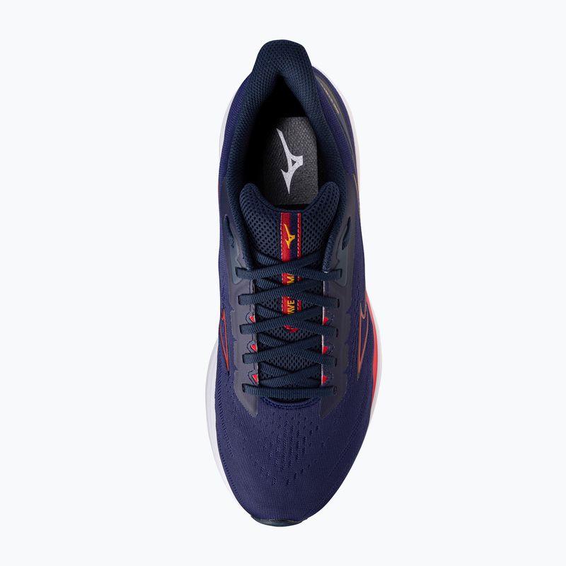 Pánské běžecké boty Mizuno Wave Ultima 17 beacon blue/tomato puree/artisan's gold 5