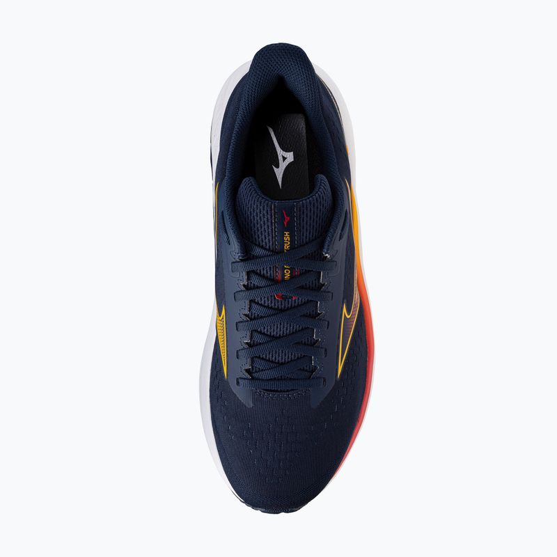 Pánské běžecké boty Mizuno Fortrush dress blues/Artisan's gold/tomato puree 5
