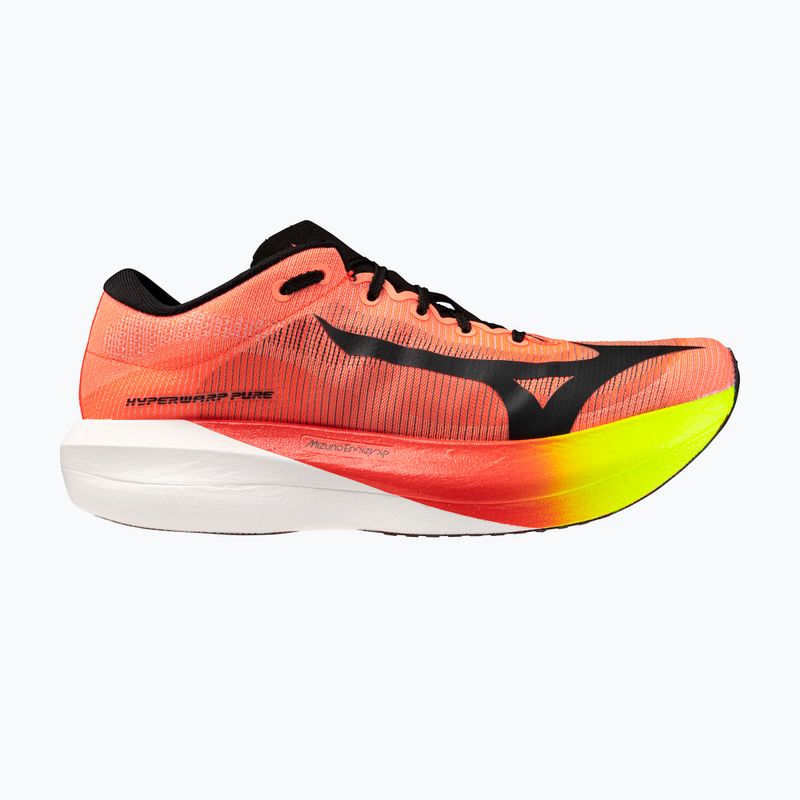 Běžecké boty Mizuno Hyperwarp Pure lava orange/black/lightning yellow
