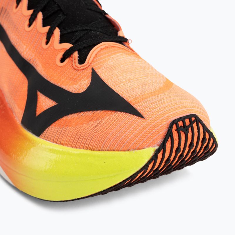 Běžecké boty Mizuno Hyperwarp Pure lava orange/black/lightning yellow 7