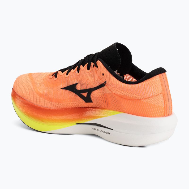 Běžecké boty Mizuno Hyperwarp Elite lava orange/black/lightning yellow 3