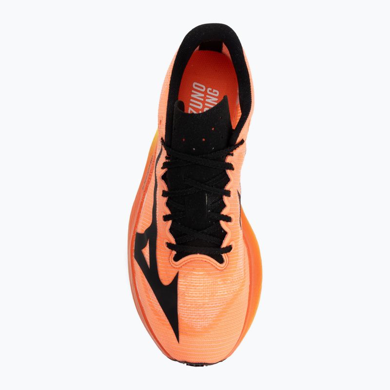 Běžecké boty Mizuno Hyperwarp Elite lava orange/black/lightning yellow 5