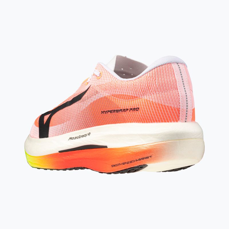 Běžecké boty Mizuno Hyperwarp Pro white/black/lava orange 4