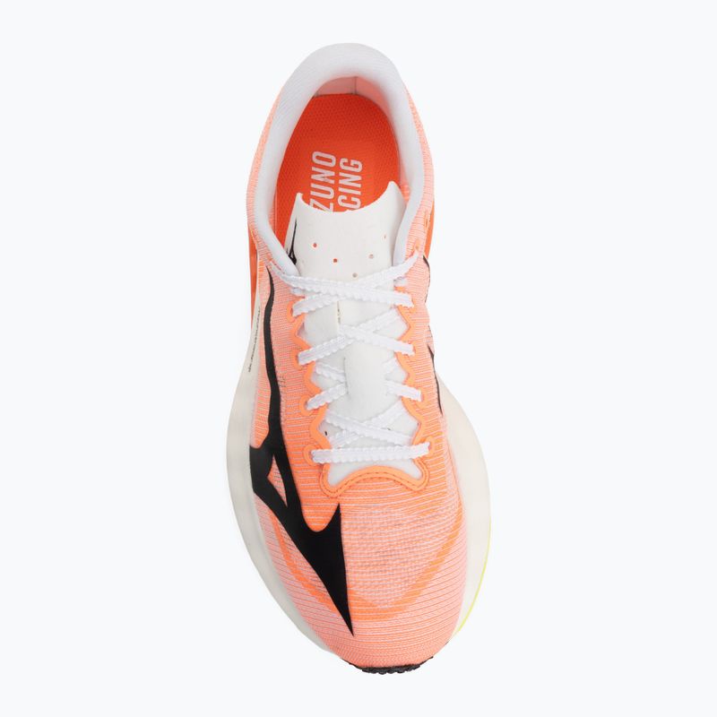 Běžecké boty Mizuno Hyperwarp Pro white/black/lava orange 5