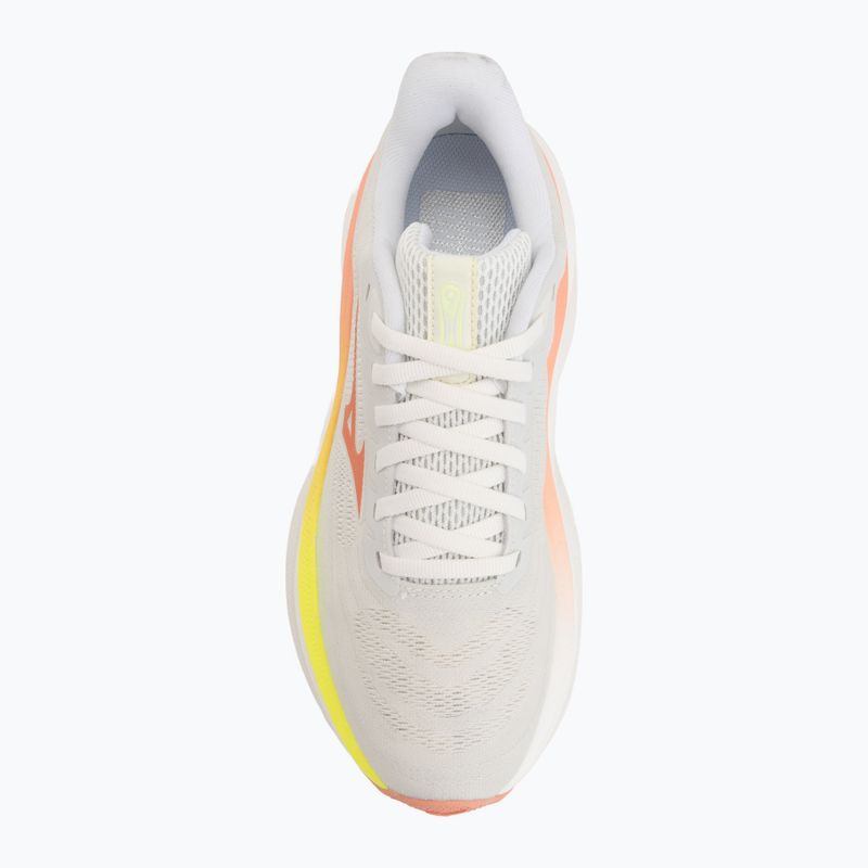 Dámské běžecké boty Mizuno Wave Sky 9 gf white/desert flower/lime pulp 5