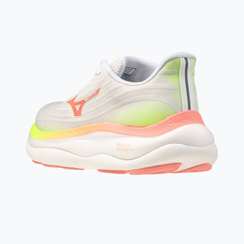 Dámské běžecké boty Mizuno Wave Sky 9 gf white/desert flower/lime pulp 4