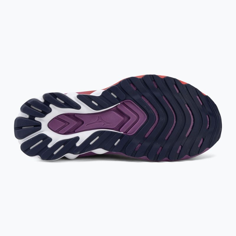 Dámské běžecké boty Mizuno Wave Skyrise 7 rhodonite/white/tomato puree 4