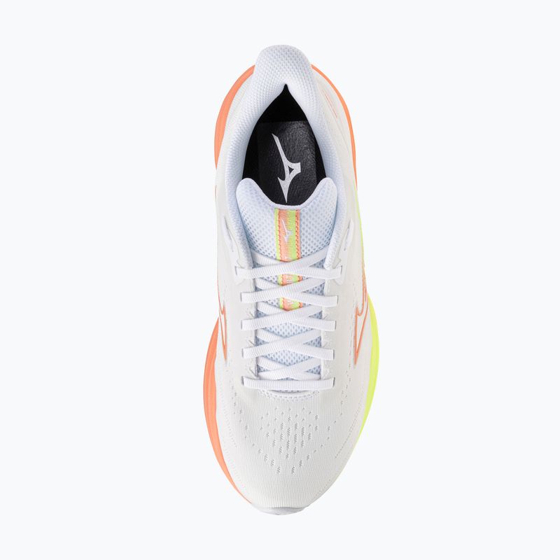 Dámské běžecké boty Mizuno Wave Ultima 17 white/desert flower/lime pulp 5