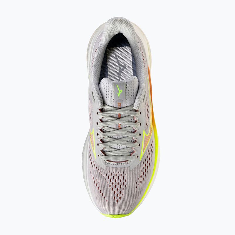 Dámské běžecké boty Mizuno Wave Inspire 22 cloudscape/desert flower/lime pulp 6