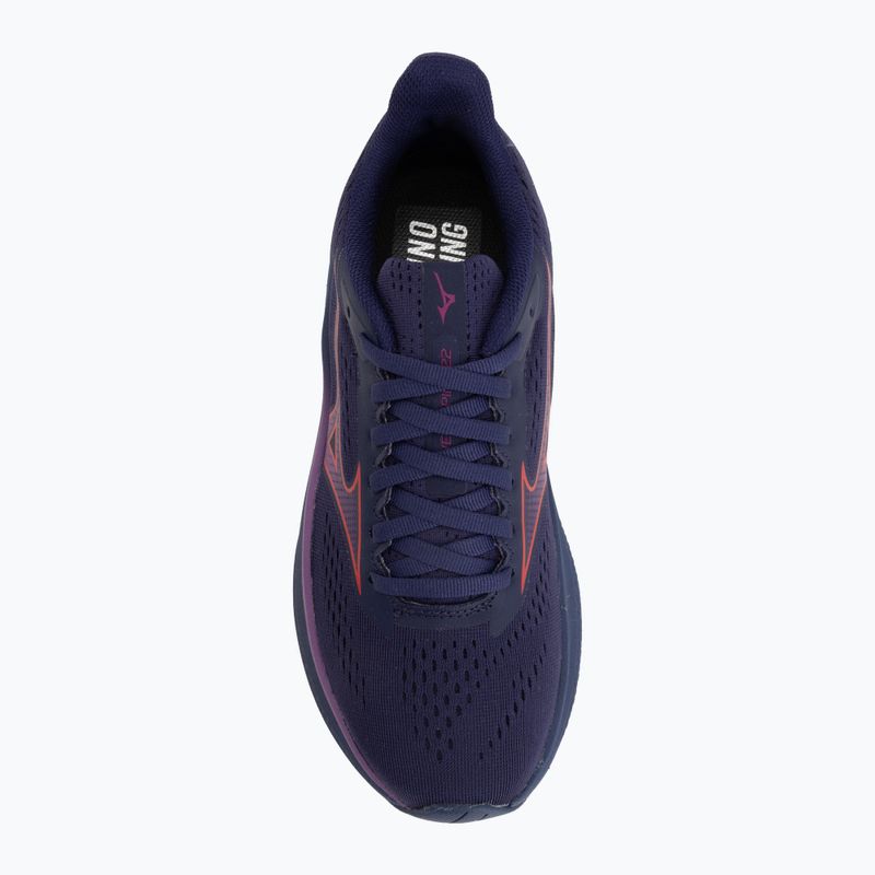 Dámské běžecké boty Mizuno Wave Inspire 22 rhodonite/tomato puree/dahlia 5