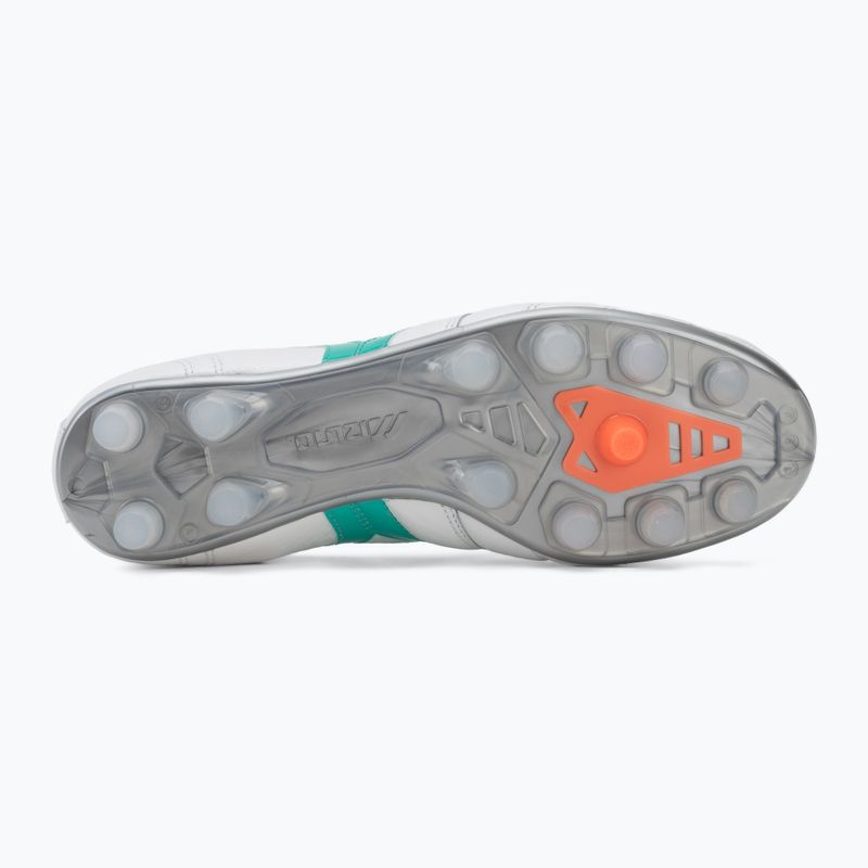 Kopačky Mizuno Morelia II Japan FG white/arcadia/lava orange 4