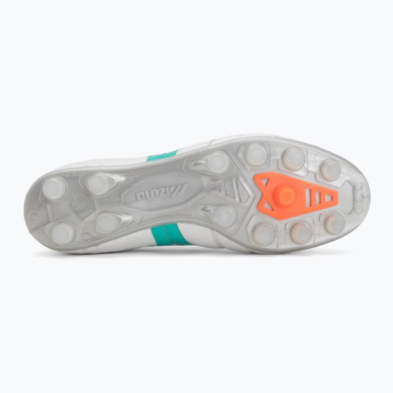 Kopačky Mizuno Morelia II Elite FG white/arcadia/lava orange 4