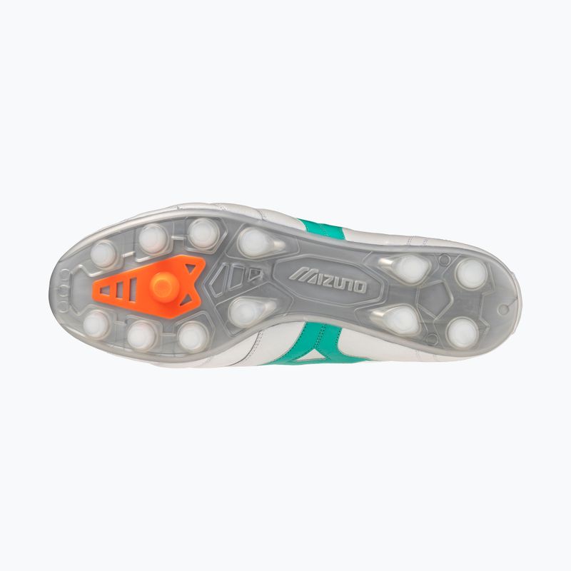 Kopačky Mizuno Morelia II Elite FG white/arcadia/lava orange 4