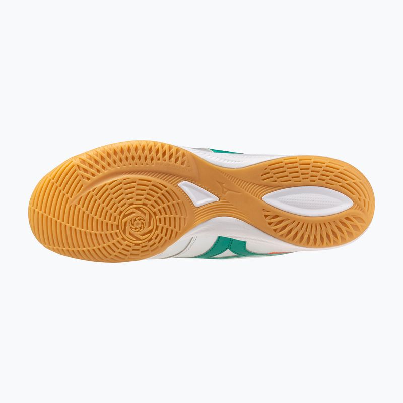 Kopačky Mizuno Morelia Sala Pro IN white/arcadia/lava orange 2