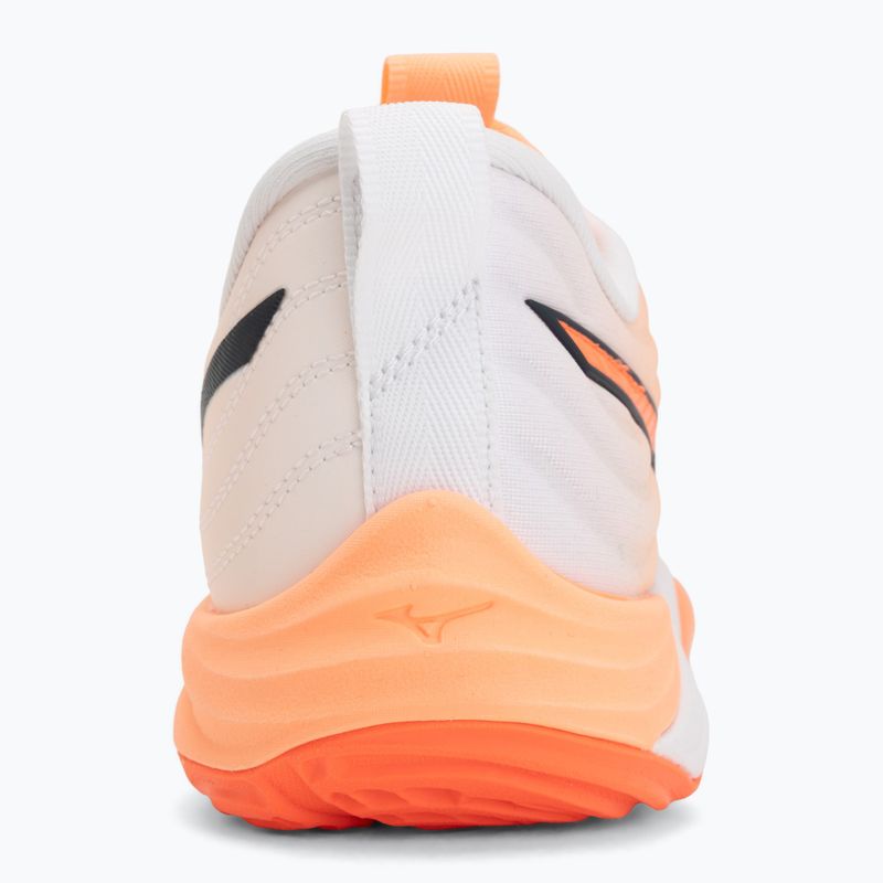 Volejbalové boty Mizuno Wave Momentum Elite flamingo coral/lava orange/white 6