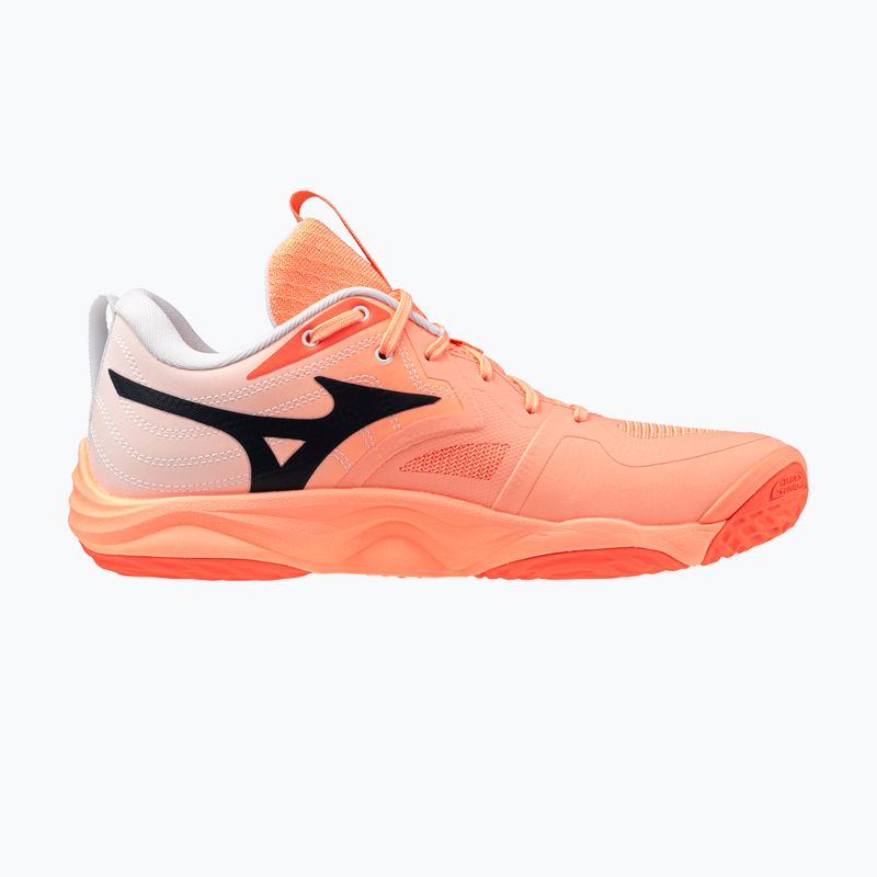 Volejbalové boty Mizuno Wave Momentum Elite flamingo coral/lava orange/white 2
