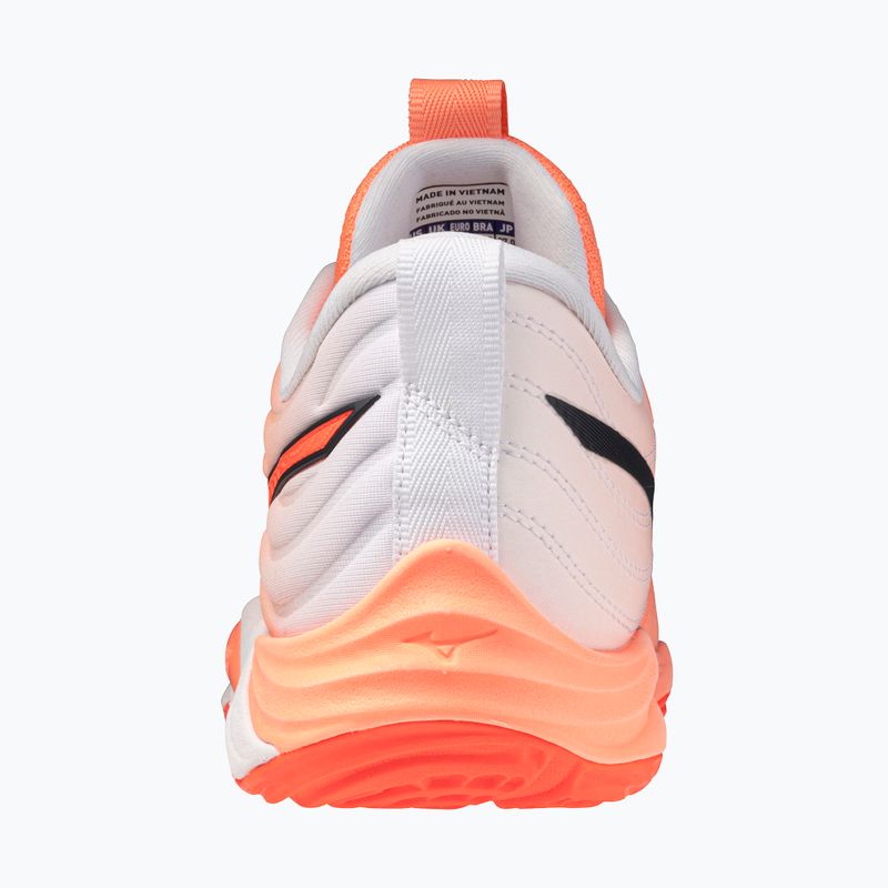 Volejbalové boty Mizuno Wave Momentum Elite flamingo coral/lava orange/white 3