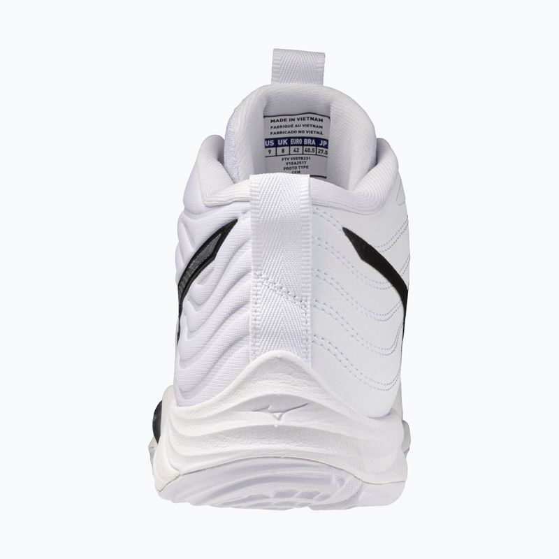 Volejbalové boty Mizuno Wave Momentum Elite Mid white/metallic gray/black 3