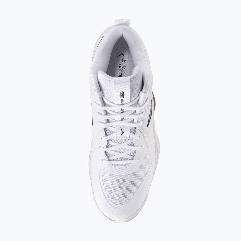 Volejbalové boty Mizuno Wave Momentum Elite Mid white/metallic gray/black 5