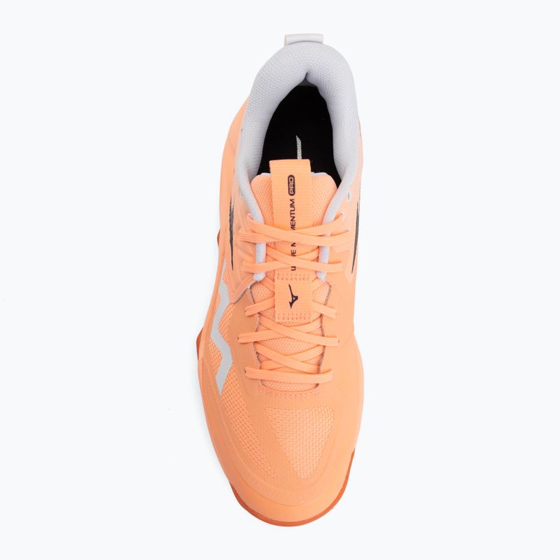Volejbalové boty Mizuno Wave Momentum Pro flamingo coral/carbon/white 4