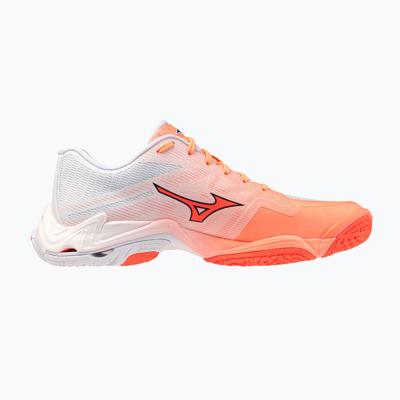 Volejbalové boty Mizuno Wave Lightning Elite flamingo coral/lava orange/white 2