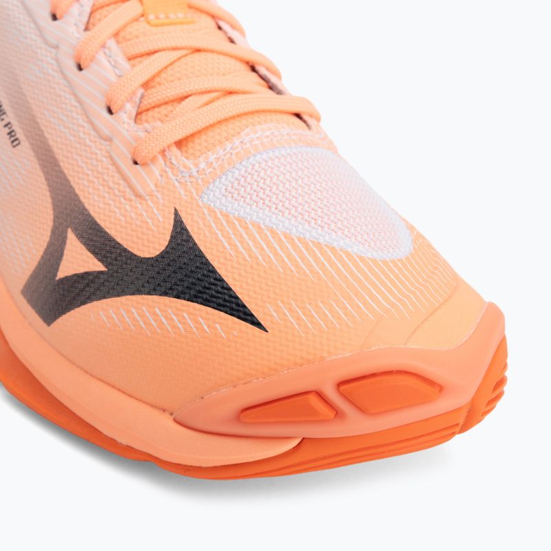 Volejbalové boty Mizuno Wave Lightning Pro flamingo coral/carbon/white 7