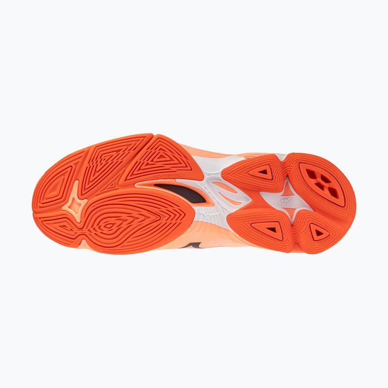 Volejbalové boty Mizuno Wave Lightning Pro Mid flamingo coral/carbon/white 5