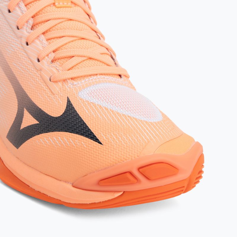 Volejbalové boty Mizuno Wave Lightning Pro Mid flamingo coral/carbon/white 7