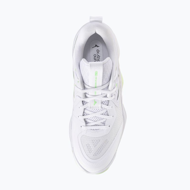 Dámské volejbalové boty Mizuno Wave Momentum Elite white/balsam green/ambrosia 5