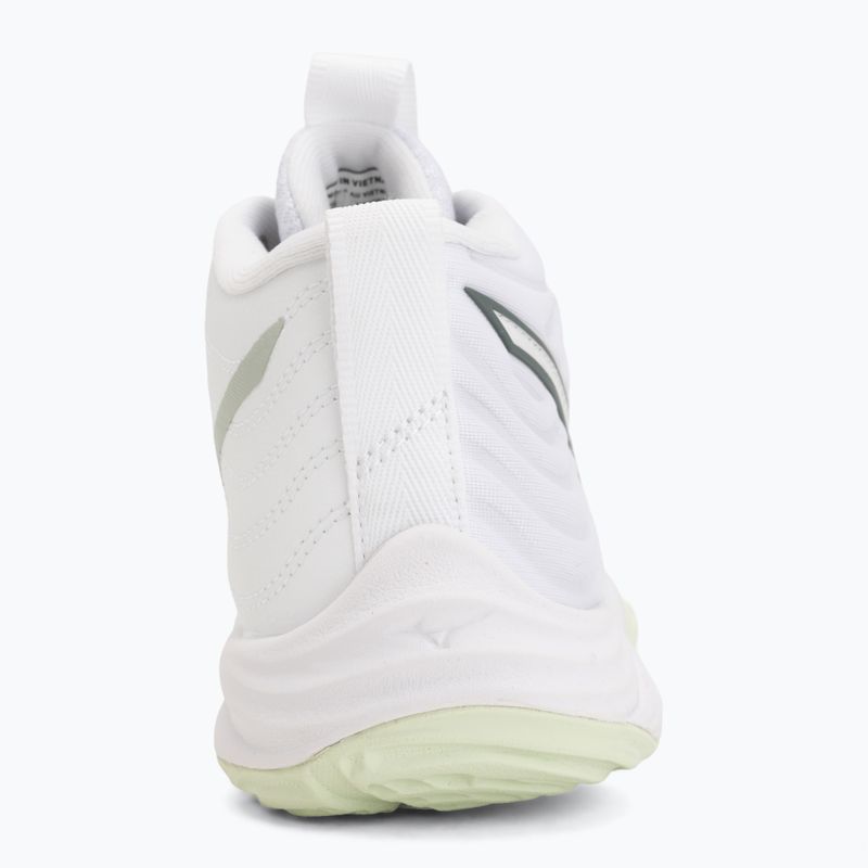 Dámské volejbalové boty Mizuno Wave Momentum Elite Mid white/balsam green/ambrosia 6