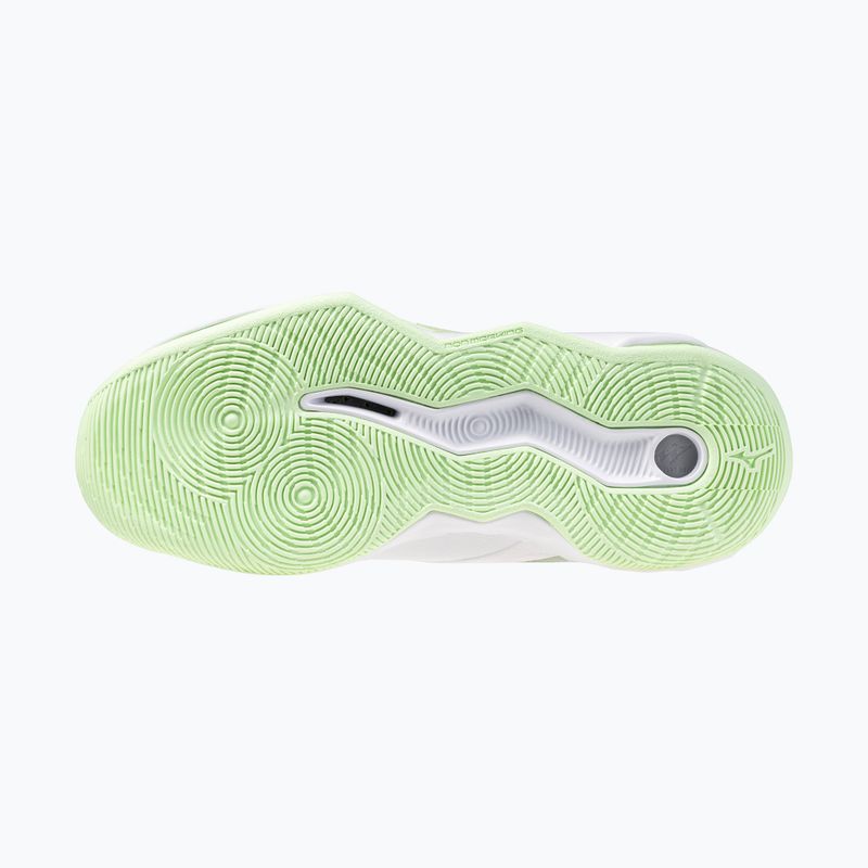 Dámské volejbalové boty Mizuno Wave Momentum Pro white/aqua gray/ambrosia 4