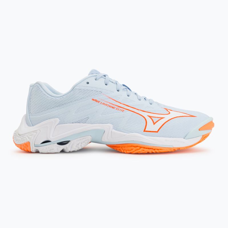 Dámské volejbalové boty Mizuno Wave Lightning Elite blue finch/white/lava orange 2