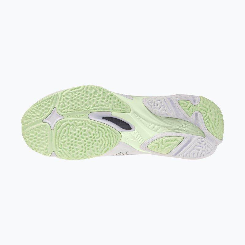 Dámské volejbalové boty Mizuno Wave Lightning Elite white/balsam green/ambrosia 4