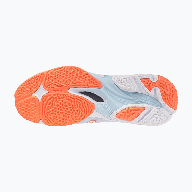 Dámské volejbalové boty Mizuno Wave Lightning Elite Mid blue finch/whitelava orange 4