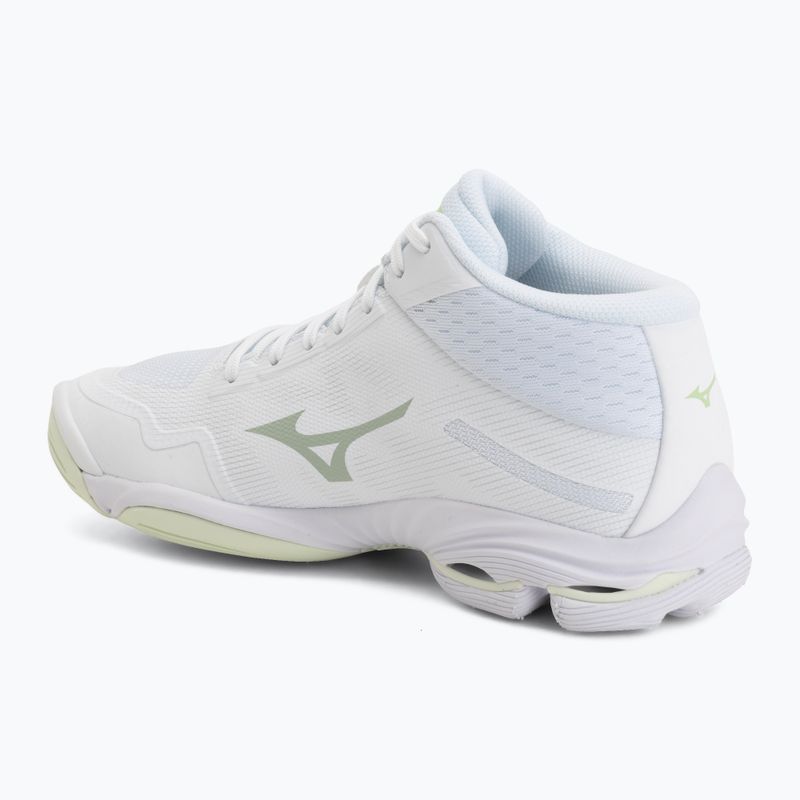 Dámské volejbalové boty Mizuno Wave Lightning Pro Mid white/aqua gray/ambrosia 3