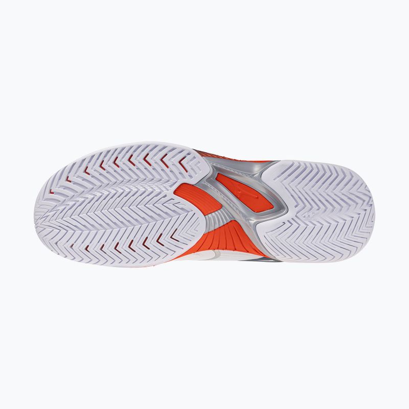 Pánské tenisové boty Mizuno Wave Exceed Court AC white/insignia blue/orange 4