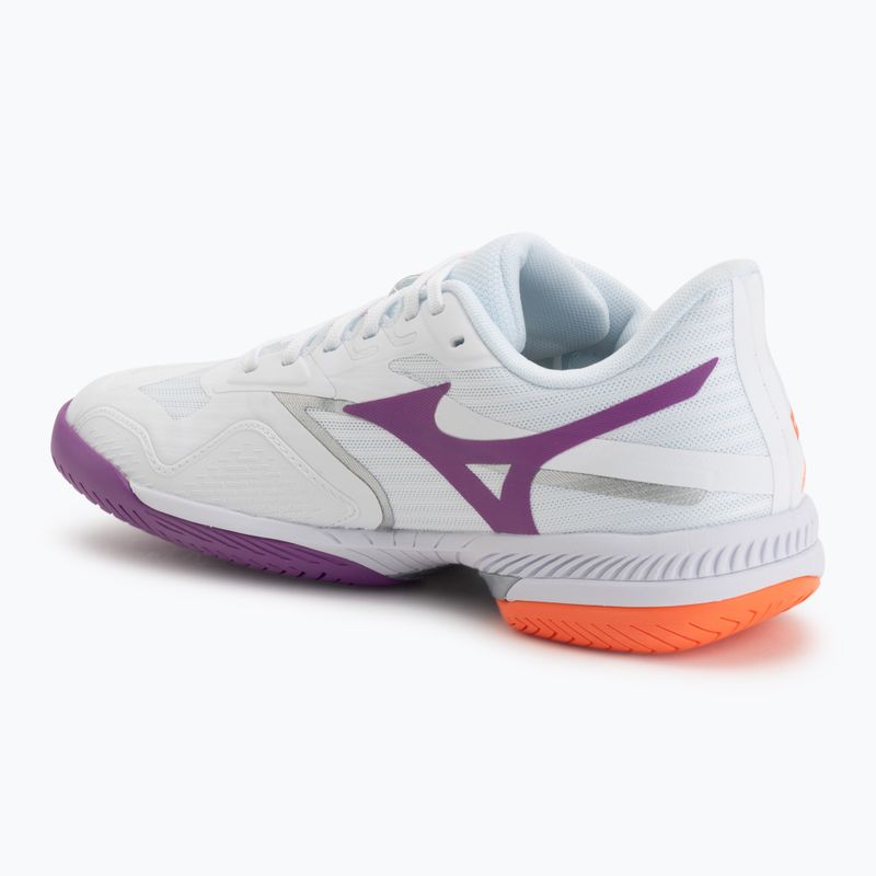 Dámské tenisové boty Mizuno Wave Exceed Court AC white/dahlia/lava orange 3