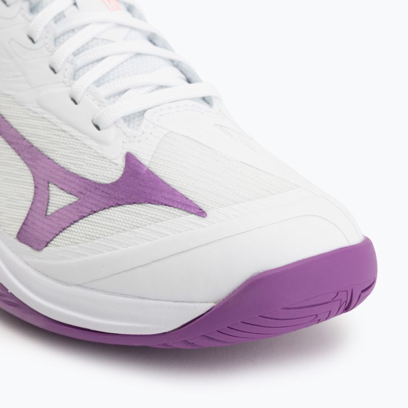 Dámské tenisové boty Mizuno Wave Exceed Court AC white/dahlia/lava orange 7