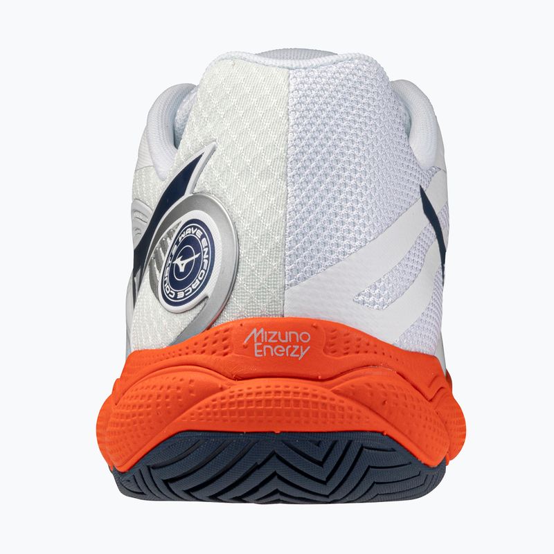 Pánské tenisové boty Mizuno Wave Enforce Court 2 AC white/insignia blue/orange 3
